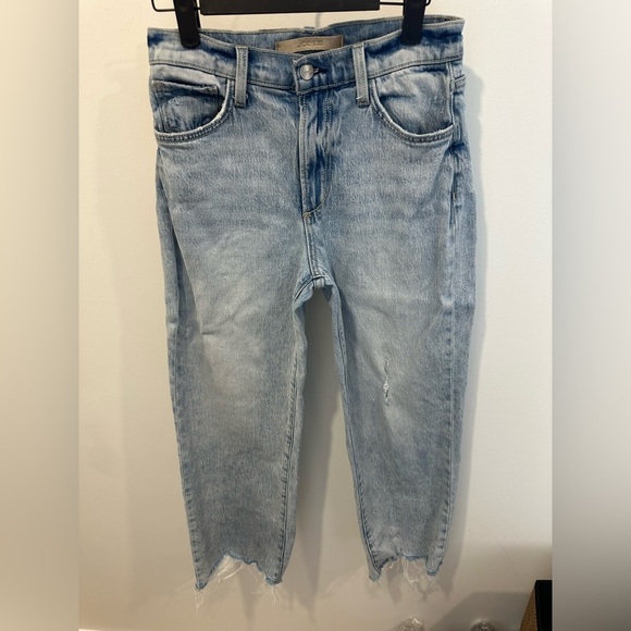 JOESS -THE BLAKE HIGH RISE WIDE LEG CROP JEANS - Picture 5 of 12